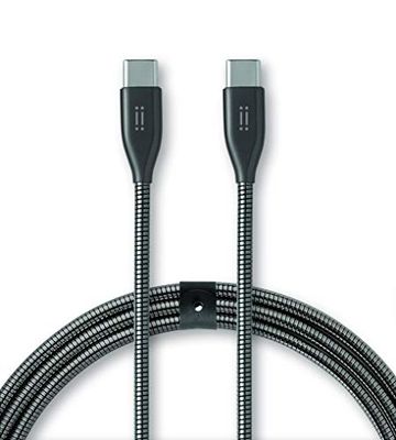Aiino - Cable USB C a USB-C (1 metro), color gris