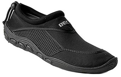 BECO Badskor/surfskor för kvinnor och män svart 41