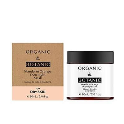 Organic & Botanic Masque de nuit à l'orange mandarine 60 ml