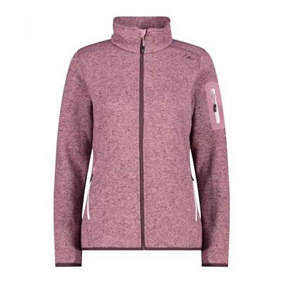 CMP Knit Tech Fleece Jas met capuchon Fleece Jas voor Dames