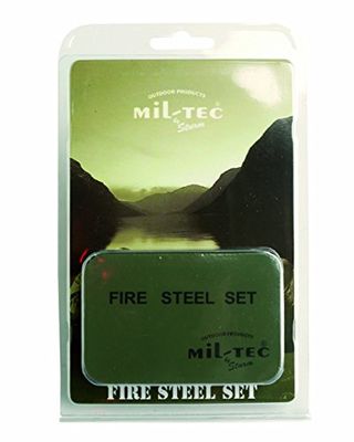 Mil-Tec Acero al fuego-15275000 Oliva Talla única