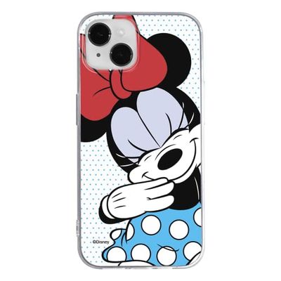 Ert Group custodia per cellulare per Apple Iphone 14 PLUS originale e con licenza ufficiale Disney, modello Minnie 033 adattato in modo ottimale alla forma dello smartphone, custodia in TPU