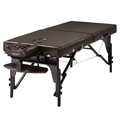 Master Massage Cm Mobile, Pieghevole, Lettino per Massaggi, Marrone Scuro, 71 Centimetri