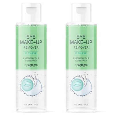 by Amazon 2-phase Eye and face Make Up Remover, 2x100ml