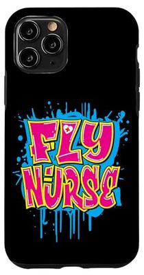 Nursing Fly Nurse 80s 90s Hip Hop Case for iPhone 11 Pro
