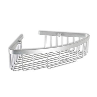 Tatay Ice Corner Storage Basket, 300 x 220 x 65, Aluminum, Silver, One Size