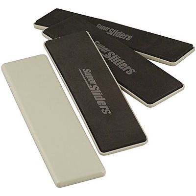 SuperSliders 4703695N Móveis reutilizáveis XL para carpete, mover móveis pesados de forma rápida e fácil, linho de 2-1/2" x 9" (4 unidades)