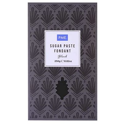 PME - Pasta di zucchero fondente – Nero 250g