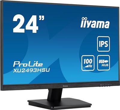 iiyama Monitor XU2493HSU-B7-23.8", IPS, 1920x1080/100Hz, 1H1DP