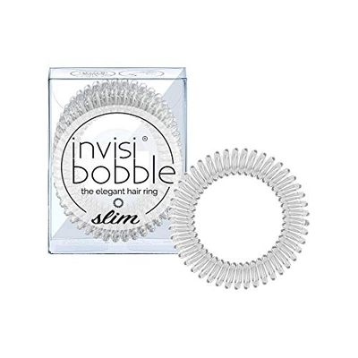 Invisibobble Slim Hair Ties Suitable for All Hair Types, Pack of 3