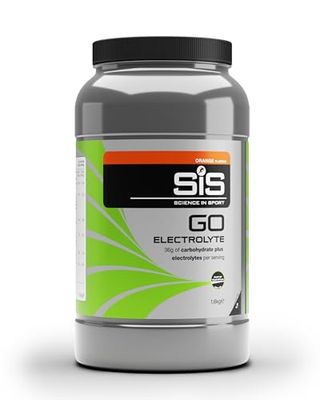 Science in Sport GO Poudre d’électrolytes 1,6kg Orange - Boisson sportive vegan, Poudre pour boisson isotonique pour l’équilibre électrolytique et hydrique