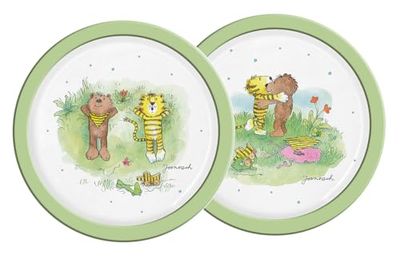 Bord Janosch Kids 2-delige set 21,5 cm PP