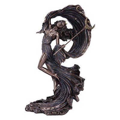 Nemesis Now Brązowa figurka Nyx grecka nocy gwiaździste niebo, 27,5 cm