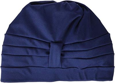 Beco Stoffhaube Damen Bonnet de Bain. Femme, Marine, Taille Unique