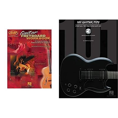 Guitar Fretboard Workbook & 101 Guitar Tips (Book & CD): Stuff All the Pros Know and Use