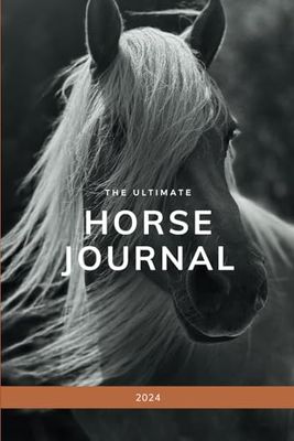 The Ultimate Horse Journal in Orange, 2024 Calendar, Horse Planner, Horse Health, Horse Goals, Horse Welfare, Horse Organizer