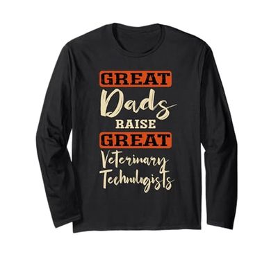 I grandi papà allevano grandi tecnologi veterinari FunnyFather Maglia a Manica