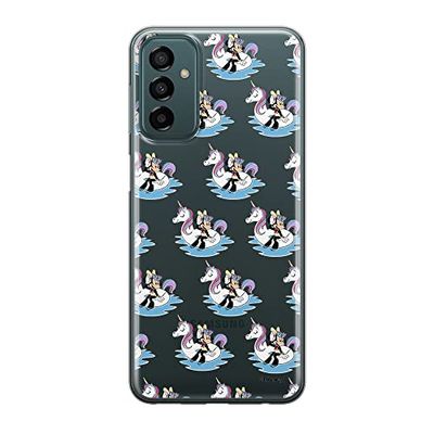 ERT GROUP mobiltelefonfodral för Samsung M13 4G/M23 5G/F23 originalt och officiellt licensierat Disney mönster Minnie 030 optimalt anpassad till formen på mobiltelefonen, gedeeltelijk transparant