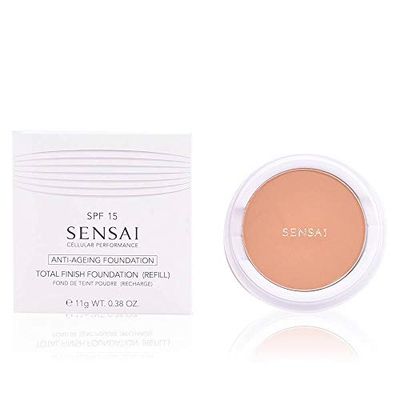 Sensai, Cellular Performance, Ricarica per fondotinta anti-età Total Finish, n. TF 23 Almond Beige, 12 g