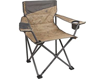 Coleman Big-n-Tall Quad Chair Topo Print, Polyester, Multi-Coloured