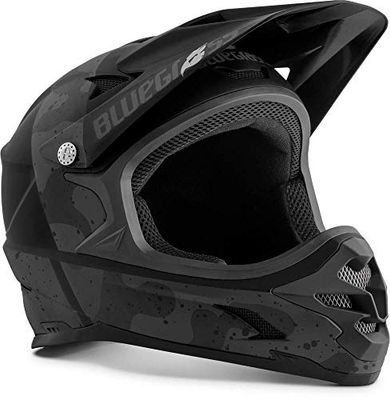 Bluegrass Casco INTOX (56-58) Ciclismo, Adulti Unisex, Nero (nero)