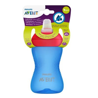 Philips Avent SCF802/01 Tazza "My Grippy", Maschio, Beccuccio Morbido,