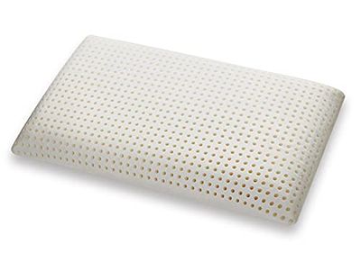Marcapiuma - Oreiller Mémoire de Forme Modèle Savon avec Housse 100% Coton - Coussin cervicale Aéré Mousse à mémoire Aéré Orthopédique Dispositif Médical Classe 1 CE - 100% Made in Italy