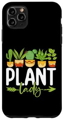 Plant Lady Succulent Cactus Verdure en pot Coque pour iPhone 11 Pro Max