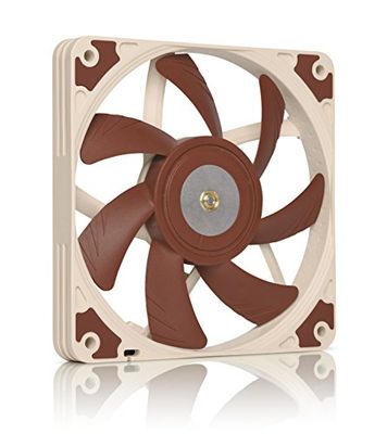 Noctua NF-A12x15 FLX, Ventilateur Haut de Gamme Silencieux de Faible Épaisseur, 3 Broches (120x15 mm, Marron)