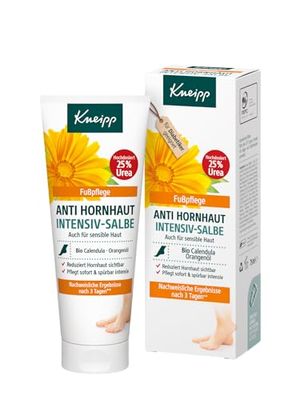 Kneipp Unguento intensivo anti-cornea, riduce efficacemente la calli, efficace in profondità e a lunga durata, idratazione intensa per una pelle sensibilmente morbida, 75 ml