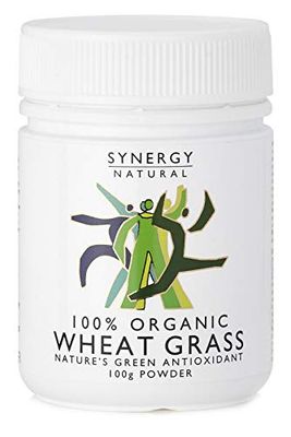 Synergy Natural Organic Wheat Grass Powder, 100g