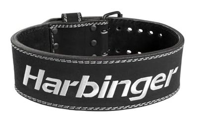 Harbinger 10MM Powerlifting Riem, Unisex, Zwart, Klein