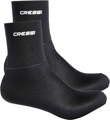 Cressi Black Neoprene Socks Resilient 3mm XS