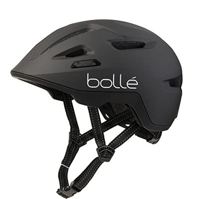 Bolle Stance Black Matte S 52-55 cm, unisex volwassen