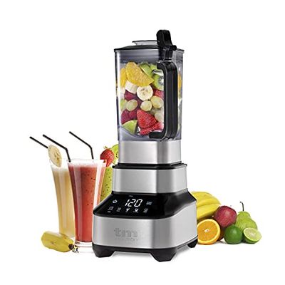 TM Electron TMPBA014 blender met beker van Tritan, 1600 W, 1,8 l, roestvrij staal