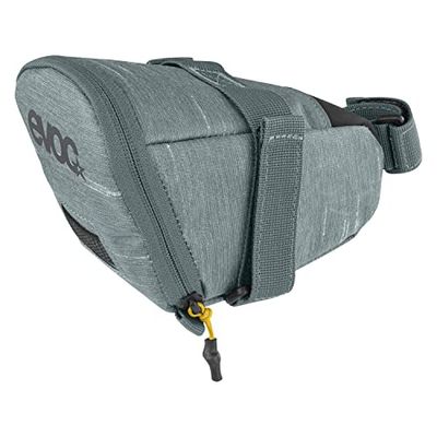 EVOC Bolsa de sillín Seat Bag Tour para más Espacio de Almacenamiento en la tija del sillín (tamaño: M, 1L de Espacio de Almacenamiento, Resistente a la abrasión, Repelente al Agua)