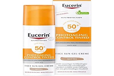 Eucerin Sun Photoaging Control Tinted Gel Creme Spf50+ Medium 50 Ml
