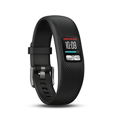 Garmin Vivofit 4 - Relógio fitness rastreador, unissexo, preto, S/M (recondicionado certificado)