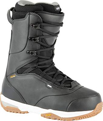 Nitro Venture Pro Stnd Boot '21 Bateau Snowboard pour Hommes, Noir-Blanc-Or, 305
