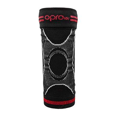 OPROtec elleboogsteun, compressiehoes, voor verstuikingen, peesontstekingen en tennis-/golfboog, voor rechter- of linkerarm, geschikt voor dagelijks gebruik (klein)