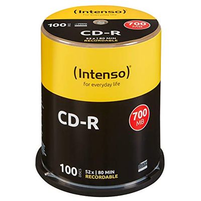 Intenso Compatível CD-R 52x CB 700MB 100St