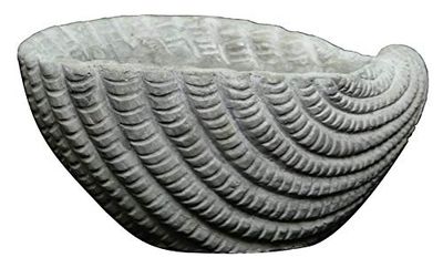 Classic Home and Garden Maceta de Cemento para Interiores y Exteriores, Color Gris, 5 Pulgadas