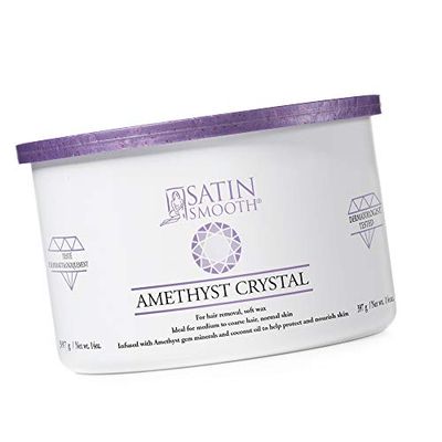 Satin Smooth Amethyst Crystal Wax For Women 14 oz Wax
