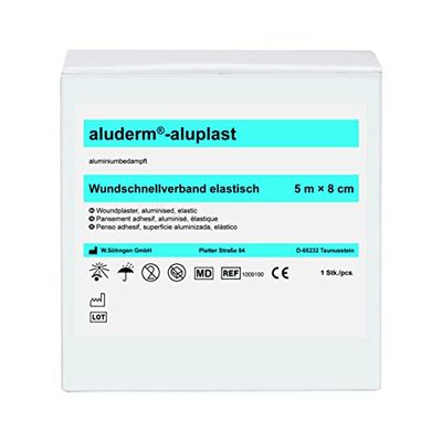 W. Söhngen Gmbh 2970022 Cerotto per Ferite Aluderm Aluplast, 1 Pezzo