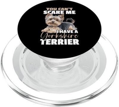 Yorkie Yorkshire Terrier Perro PopSockets PopGrip para MagSafe