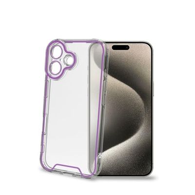 Celly iPhone 16 transparent mobiltelefonfodral - EAN-märke: 8021735211150