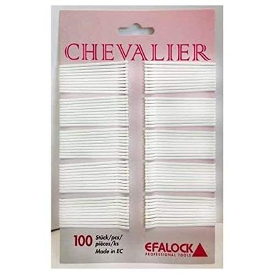 Efalock Chevalier hårklöver Vita 5 cm