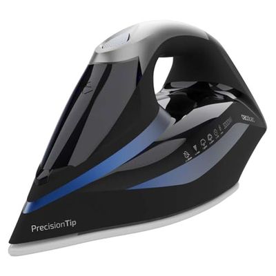 Cecotec Horizontale Strijkijzer met Pomp IronHero 3200 Double Steam i-Pump. 3200W, Power Steam Technologie, Dubbele Stoomuitlaat, Stoomstoot van 285g/min, Keramische Zool, Cyclo Clean