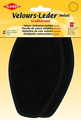 Kleiber 18 x 10 cm Patchs Simili Daim Grands, 1 Paire, Marron