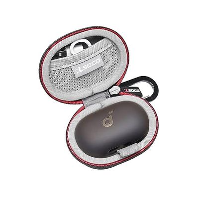 RLSOCO - Funda para Auriculares inalámbricos Anker Soundcore Space A40, Color Negro (Solo Funda)